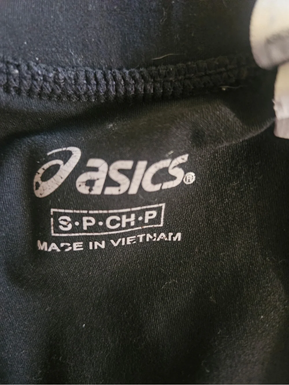 Asics Black' Skort Leggings with Logo